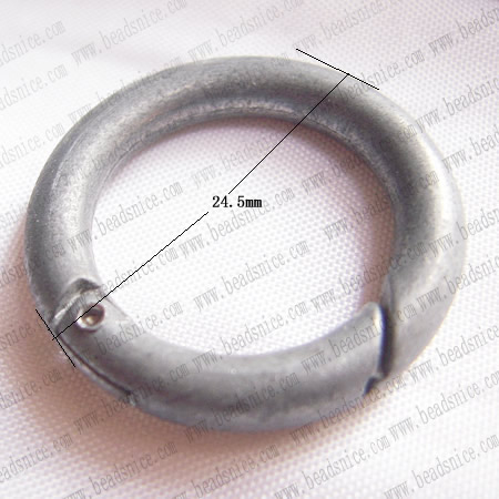Metal claw clasp round clasps bracelet clasp wholesale jewelry findings zinc alloy DIY