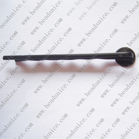 Hairpins,Pad Size: 12mm,Overall Length: 2 1/4 Inches,