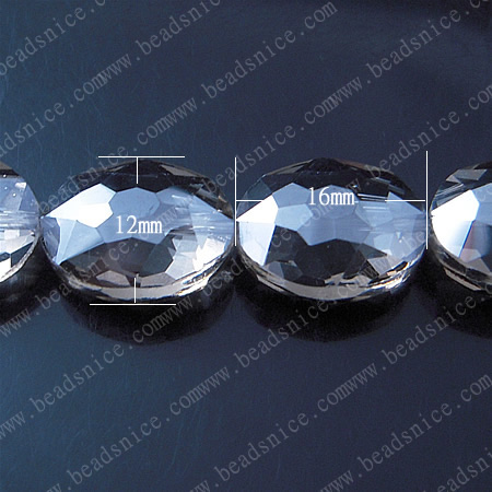 Other crystal Crystal Beads,12X16X8mm,hole:1.2mm,12inch,