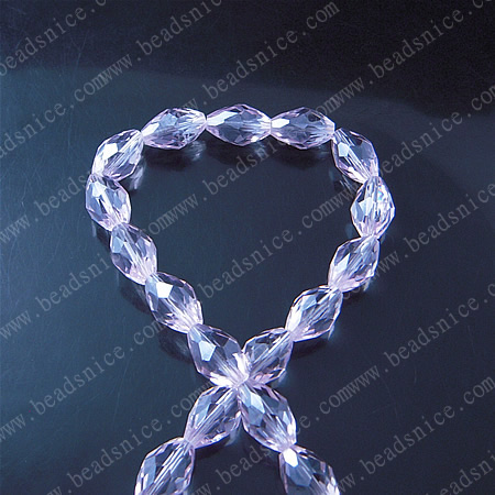 crystal 5621 Twist Bead,10x16mm,hole:1.2mm,18inch,