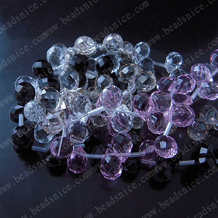 crystal 6000 teardrop pendant ,Teardrop,9X13mm,hole:1.2mm,14inch,