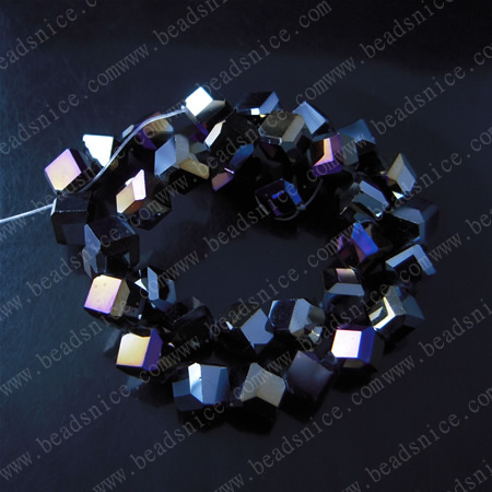 crystal 5600 Dice Beads ,Cube,10X10mm,hole:1.2mm,12inch,