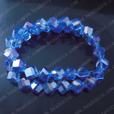 crystal 5600 Dice Beads ,Cube,8X8mm,hole:1.2mm,11inch,