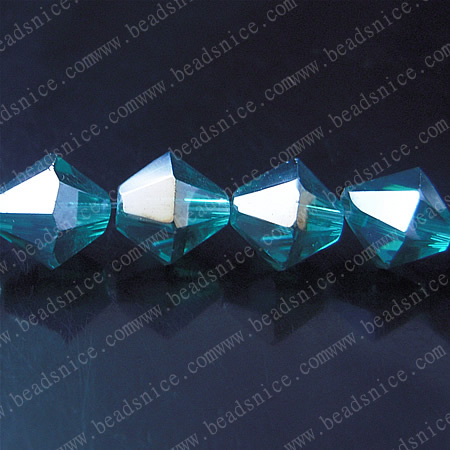 crystal Crystal 5301 Bicone Beads ,8X8mm，hole:1.2mm,12inch,
