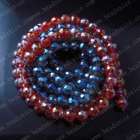 crystal 5000 Round Beads ，Round,AB color,16X16mm,hole:1.2mm,37inch,