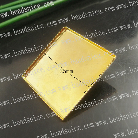 Brass Brooch FIndings,25mm,