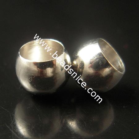 Beads,Brass,8mm,inside diameter:6mm,
