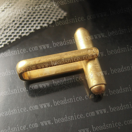 Brass CUff Link Findings,19X18mm,Nickel-free,Lead-free,
