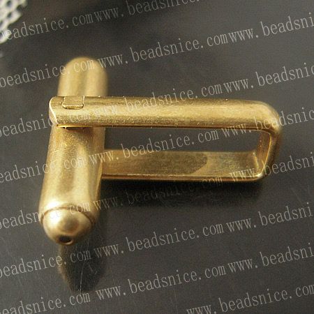 Brass CUff Link Findings,18X17mm,