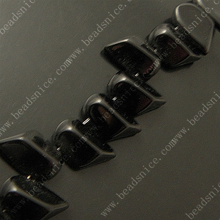 Crystal Beads，Faceted,10X15.5X6mm，hole:1mm,38inch,