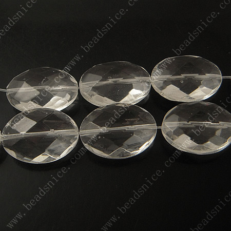 Crystal Beads，14X18X7mm,hole:1mm,35inch