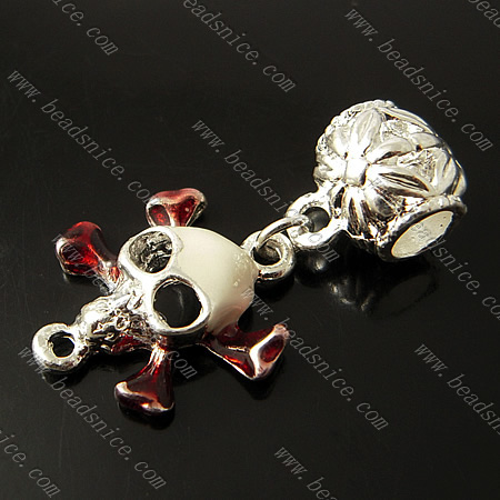 Zinc Alloy Charms,32x17mm,Hole About:5mm,Nickel-Free,Lead-Safe,
