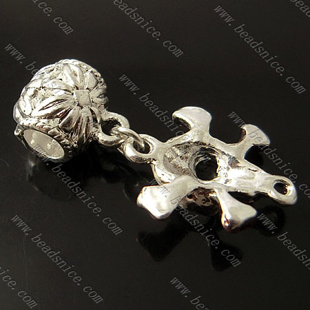 Zinc Alloy Charms,32x17mm,Hole About:5mm,Nickel-Free,Lead-Safe,
