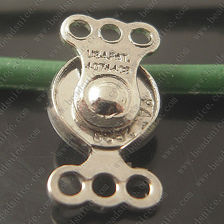 Clasps,Brass,7mm,Hole：1mm,