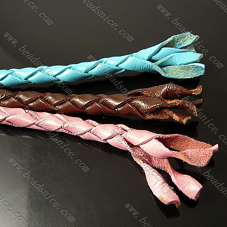 Leather Jewelry cord,5.5mm,