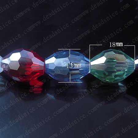 crystal 5621 Twist Bead,13X18mm,hole:1.2mm,13inch,