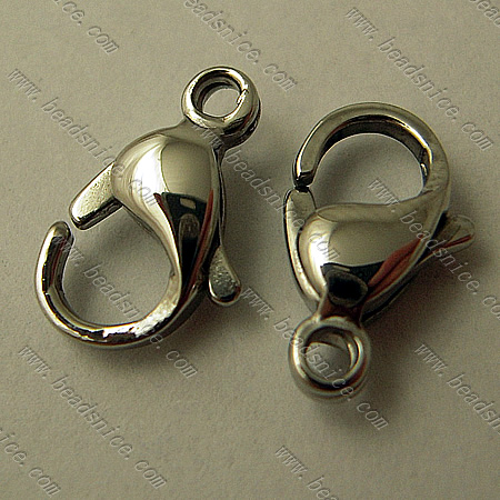 Stainless Steel Lobster Claw Clasp ,Steel 316,25x16.5x5mm,