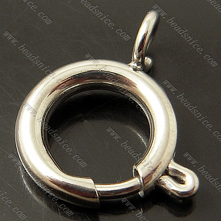 Stainless Steel Spring Rings Clasp,Steel 316,12mm,