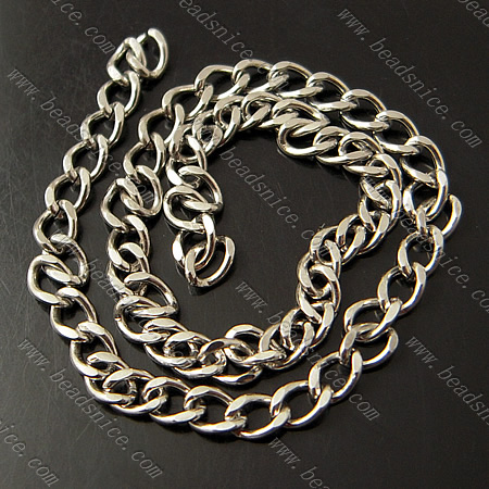 Stainless Steel Chain,0.8x3.2x4.5mm,