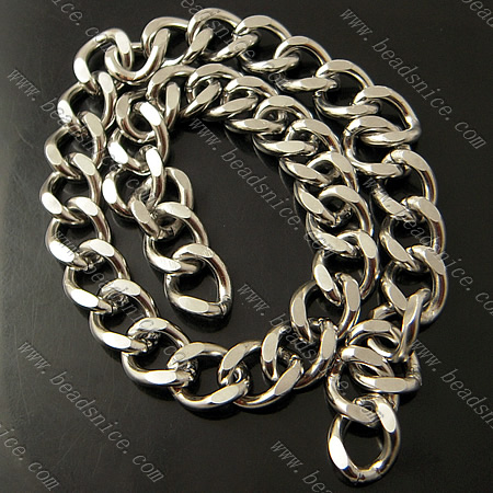 Stainless Steel Chain,2.5x10.5x13mm,