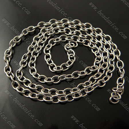 Stainless Steel Chain,1x4.5x6mm,