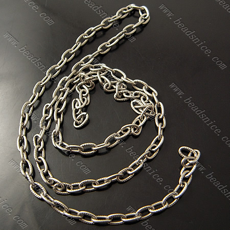 Stainless Steel Chain,1x4x6.6mm,