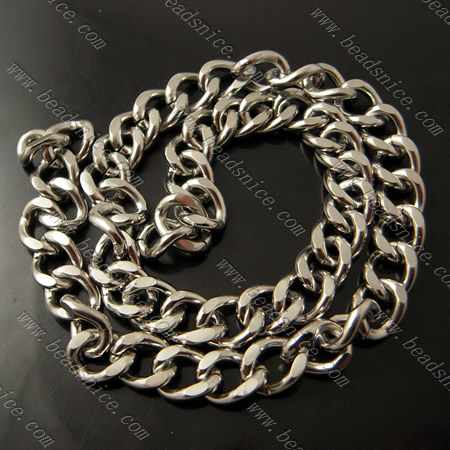 Stainless Steel Chain,2.2x9x11mm,
