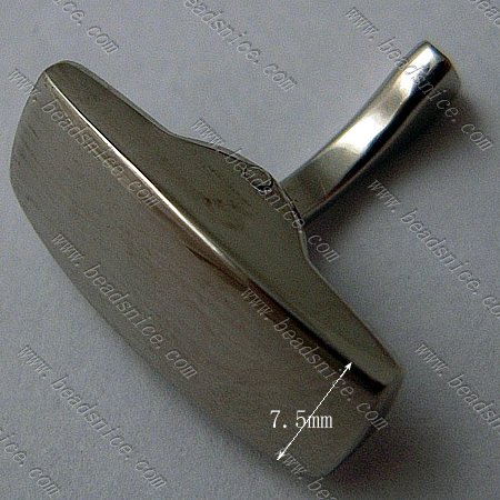 Stainless Steel Cufflink,316 stainless steel,17x18mm,