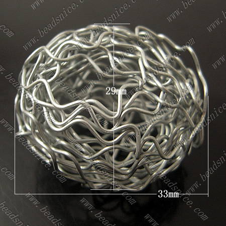 Iron Thread Component,33x29x24mm,Nickel-Free,Lead-Safe,
