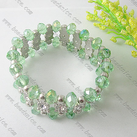 Imitated Austria Crystal Glass Bracelet,26mm,