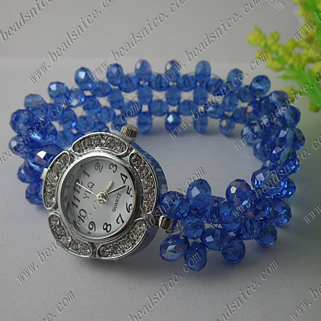 Imitated Austria Crystal Glass Bracelet,20mm,