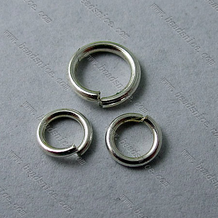 Stainless Steel Jump Ring,Steel 316L,0.8x5mm,