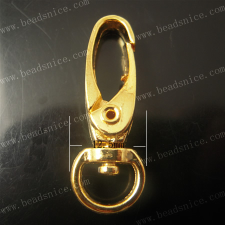 Key  Rings,36.5X12.5X9mm,nickel free,lead safe,