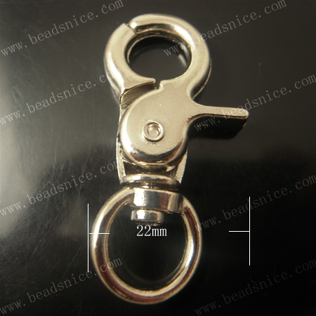 swivel clasp,44X22X7mm,nickel free,lead safe,