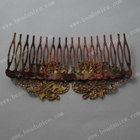 Brass  Hairpins,56X96X2mm,nickel free,lead safe,