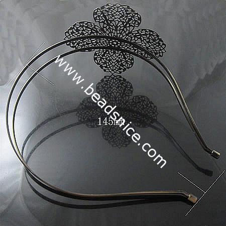 Brass  Hairpins,67X145X3mm,nickel free,lead safe,