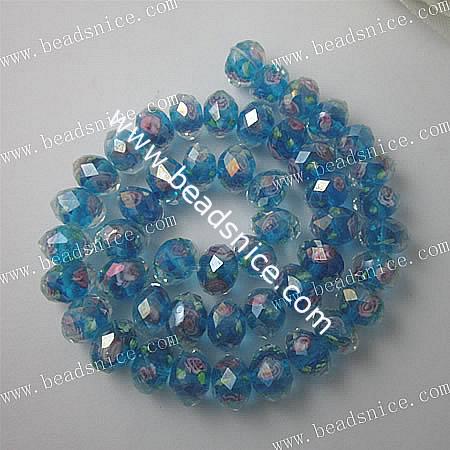 Lampwork  European  Beads,10X8mm,