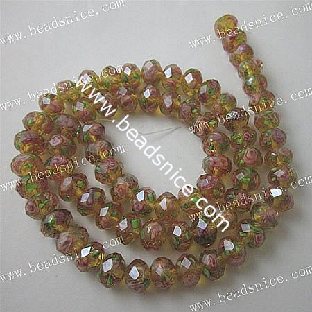 Lampwork  European  Beads,10X8mm,