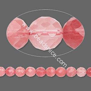 Cherry Quartz Beads, Round,12mm,
