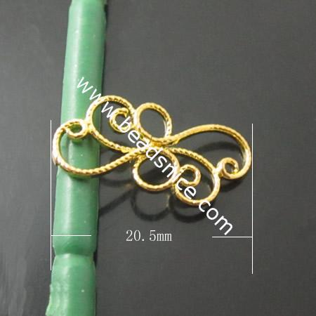 Pendant,brass,flower, lead-safe,nickel-free,