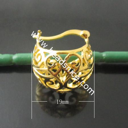 Brass  Pendant,19X20mm,Nickel-Free,Lead-Safe,