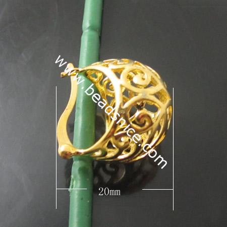 Brass  Pendant,19X20mm,Nickel-Free,Lead-Safe,