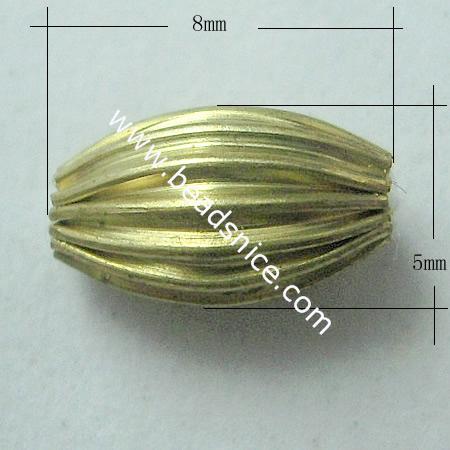 China beads   brass  rectangle