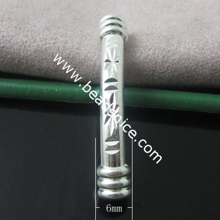 Brass Tube,6X35mm,Hole:3mm,Nickel-Free,Lead-Safe,