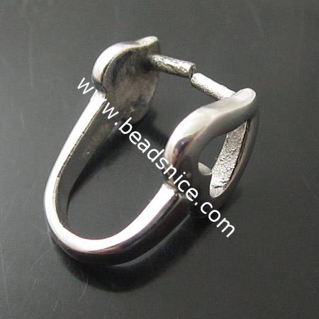 Stainless Steel Pendant Bail,10x17x11,