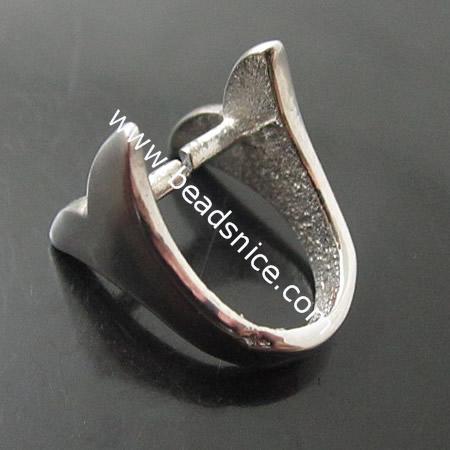 Stainless Steel Pendant Bail,10x13x10mm,