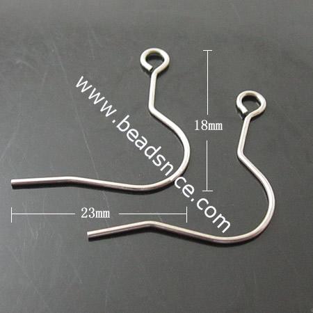 Stainless Steel Earring Finding,23x18mm,