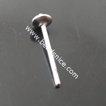 Stainless Steel Earring Finding,12x3x0.8mm,