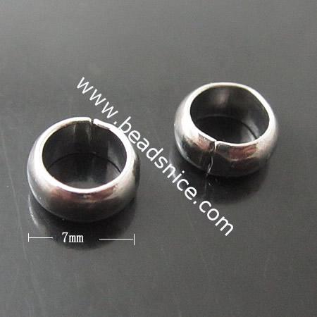 Stainless Steel Beads,7x3mm,