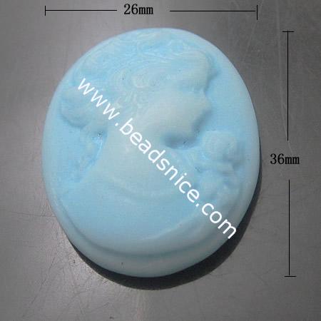 Acrylic Cabochons,26x36mm, Acrylic Cabochons,26x36mm,